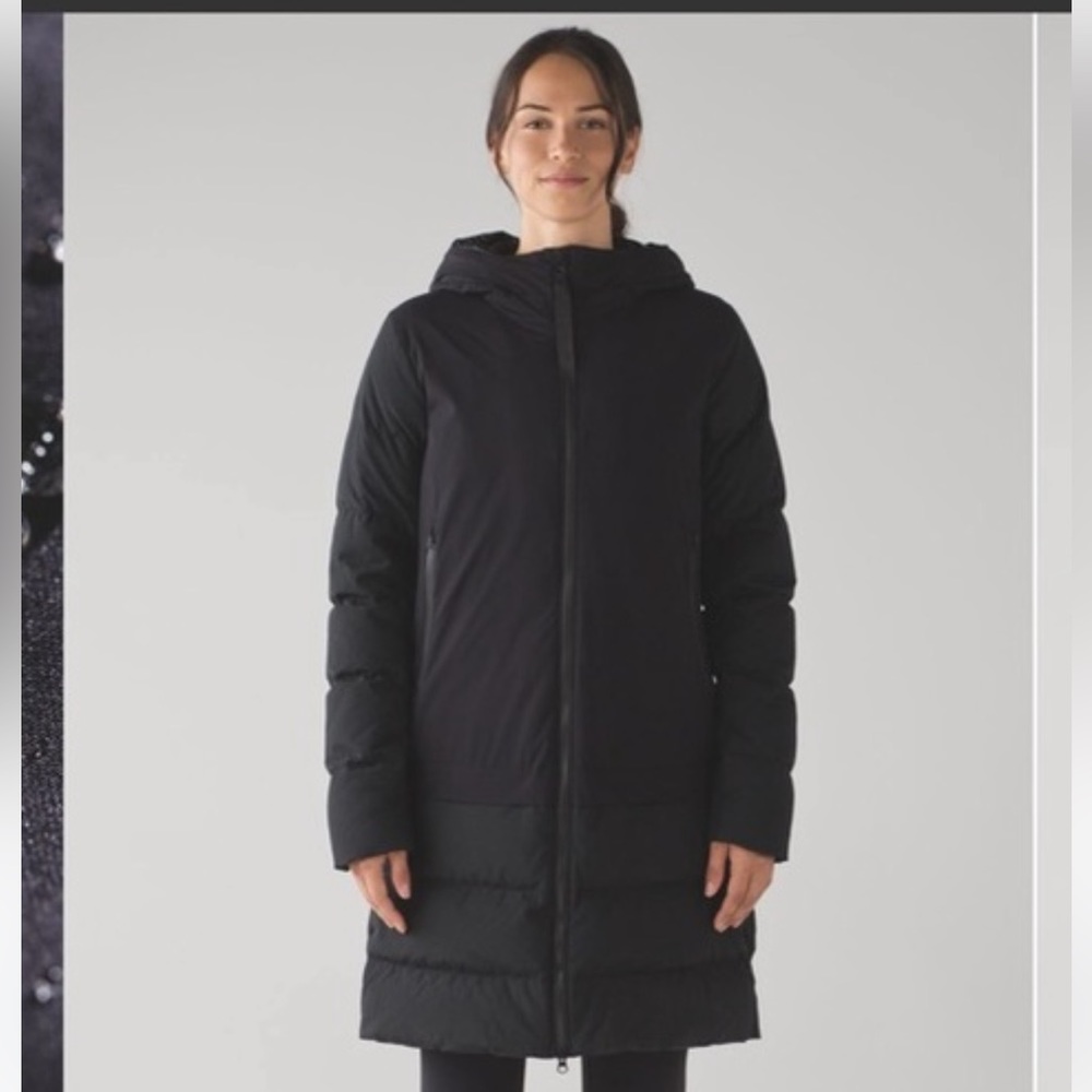 LuLuLemon Cold As Fluff Parka EUC